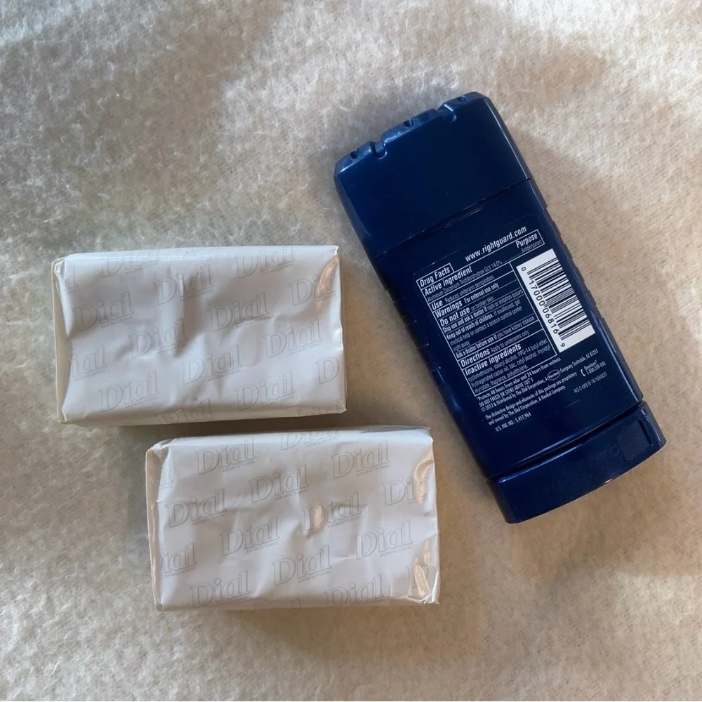 Right Guard 48hr Protection Deodorant and Bar Soap Bundle Brand New!